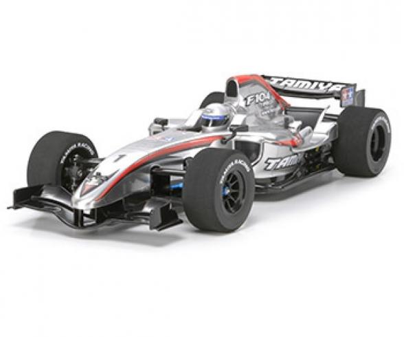 1:10 RC F104 Pro Chassis Kit m. Karosse