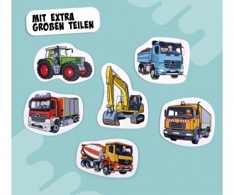 6 erste Puzzles – Fahrzeuge
