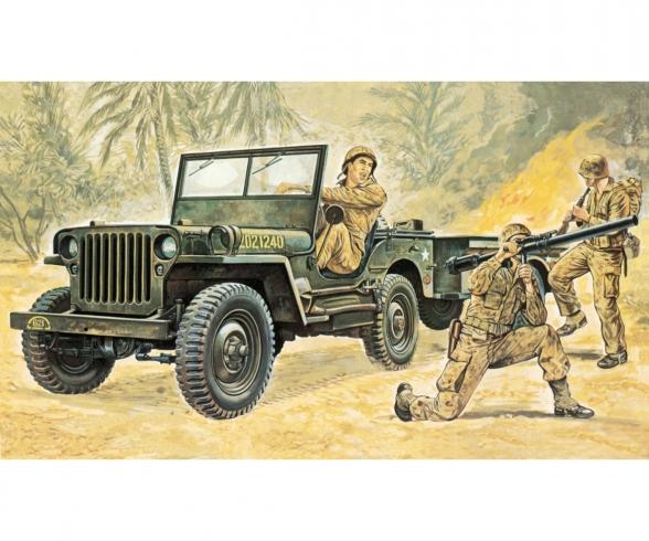 Italeri 1:35 WWII US Off-Road Support Vehicle