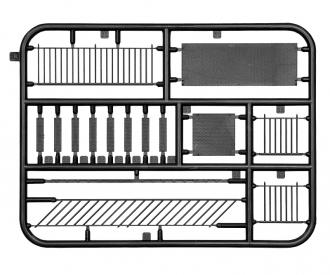 1:72 Stadtgebäude/Haus eingefärbt