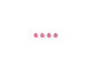 Aluminum 4mm Lock Nut Set, model accessory, pink