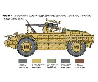 AS 42 Sahariana Model Kit 1:72 Desert Scout