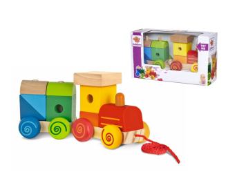 Pull-Along Train - 11 Pieces