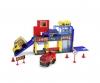 Micro SOS Station, set de jeu de secours avec 3 voitures