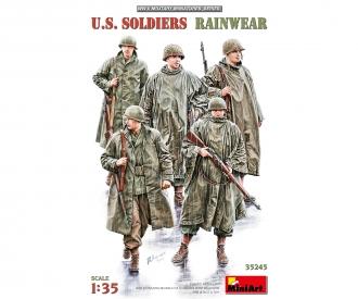 1:35 Fig. Soldats américains avec vêtement de pluie(5)