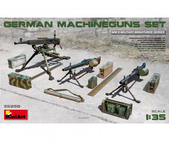 1:35 Dt. Maschinengewehr-Set