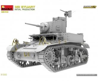 1:35 M3 Stuart Initial Prod. w. Interior