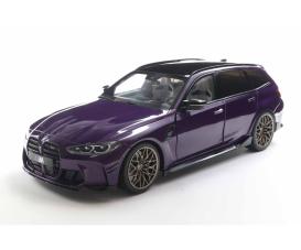 BMW M3 (G81) Touring, voiture miniature en métal moulé, 1:18