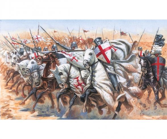 Italeri Templar Knights 1:72 Medieval Model