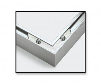 5 Aluminium Frames Silver Polyptych - Painting by Numbers