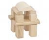 Natural Wooden Blocks - 100 Pieces