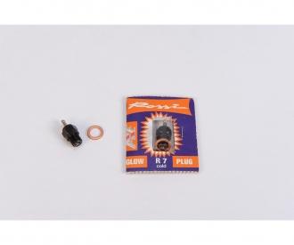 Glow Plug Rossi R7, glow plug, cold range
