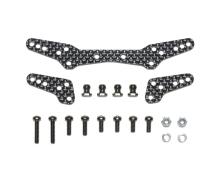 DT-04 Carbon Dämpferbrücken-Set vo/hi