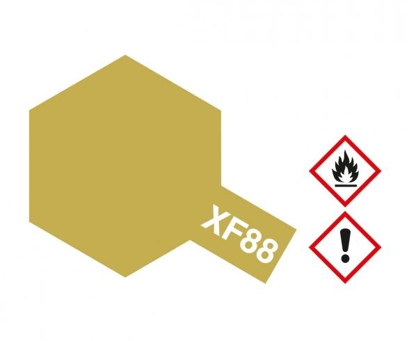 XF-88 Flat Dark Yellow 2, acrylic paint, 10 ml