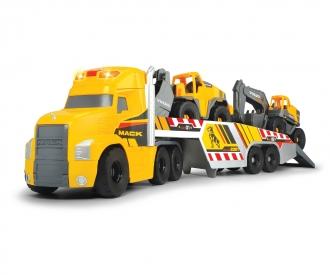 Großer Mack Truck mit 2 Volvo Fahrzeugen online kaufen