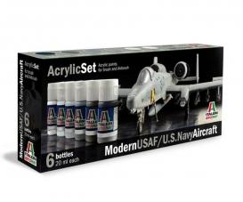 Italeri Acryl Set Modern USAF/U.S. Navy