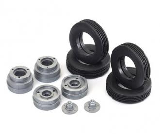 1:14 Wheel & Fulda Ecotonn+ Tire, trailer wheel set