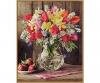 Greetings from a Cottage Garden 40 x 50 cm - Painting by Numbers