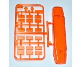 GG-Parts Bag, model parts set, translucent orange