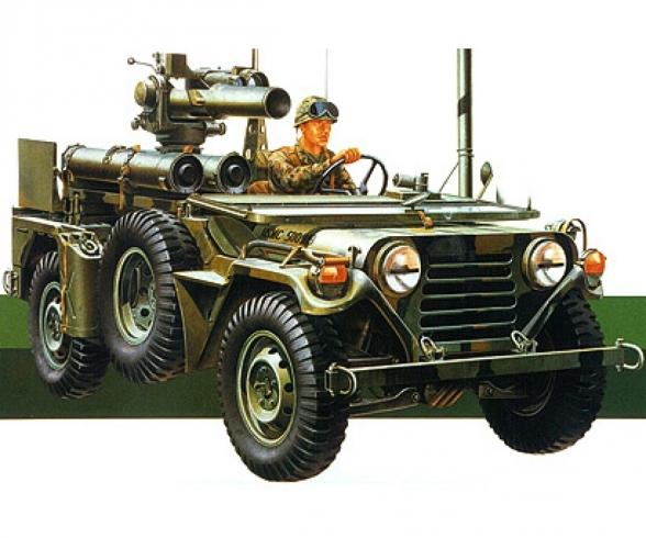 1:35 US M151A2 Ford MUTT, plastic model kit