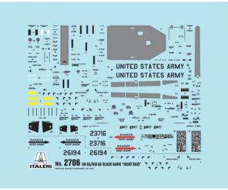 Italeri UH-60A Black Hawk Night Raid Model Kit