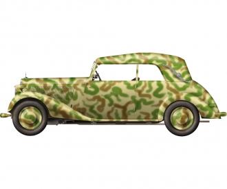 1:35 Véhicule d'état-major allemand Type 170V Cabriol.