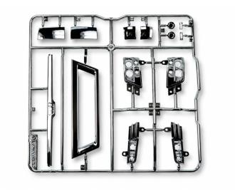 MAN TGX Ver.II Zubehörset – Chromteile für Modellbau