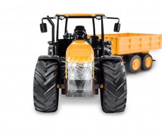 1:16 RC Tracteur JCB av.remorque 100%RTR