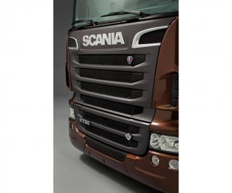 Scania R730 V8 Black Amber 1:24 Model Kit