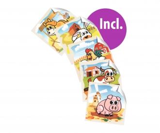 EH Puzzle d'images cubes La Ferme