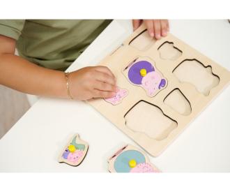 Peppa Pig Einlegepuzzle