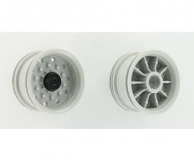 1:14 Wheel wide, trailer wheel set, grey
