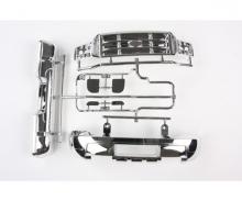 M-Parts Bumper Chrome Parts Set for Model Car
