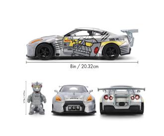 Mechagodzilla 2009 Nissan GT-R 1:24