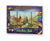 Country Idyll Triptych - Painting by Numbers