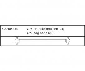 CY5 Drive bone, 2 pieces