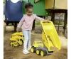 BIG Power Worker Mega Dump Truck  Tipping Bed and Soft Tyres