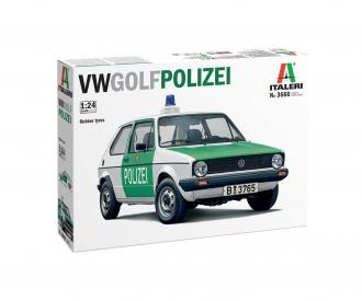 Italeri VW Golf Mk.I Polizei Model Kit 1:24
