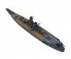 1:700 Musashi Battleship, plastic model kit