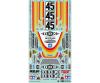 1:10 BBX Sticker Set, RC decal sheet