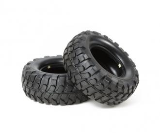 CC-01 Rock Block Tire Soft (2), RC tire set