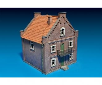 1:72 Bâtiment urbain/maison colorée