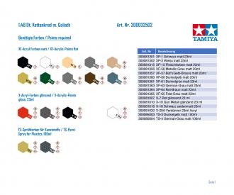 1:48 Ger. Kettenkrad m. Goliath, plastic model kit