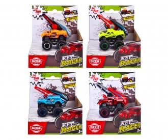 Key Racer Die-Cast Car With Launcher