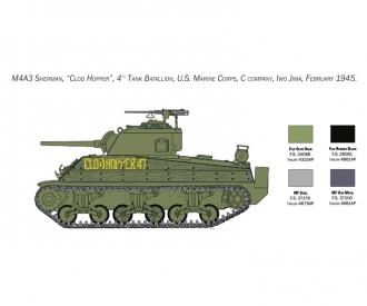 Italeri M4A2 U.S. Marine Corps Tank Kit 1:35