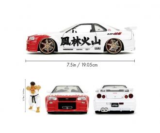 Buy Street Fighter Nissan Skyline GTR 1:24 online | Jada Toys