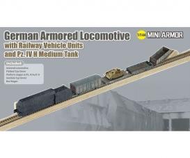 1:144 Loc.arm.ger.w/Railw.Veh.Uni.&Pz.IV