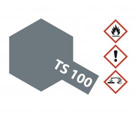 TS-100 Semi Gloss Bright Gun Metal Spray 100ml