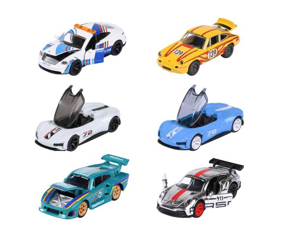 Porsche Deluxe Cars,  6-asst.