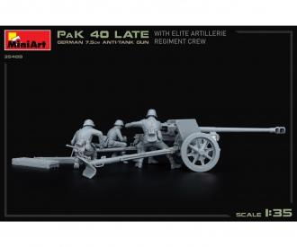 1:35 Deutsche 7,5cm PaK 40 mit Crew (4) Sp.Pr.